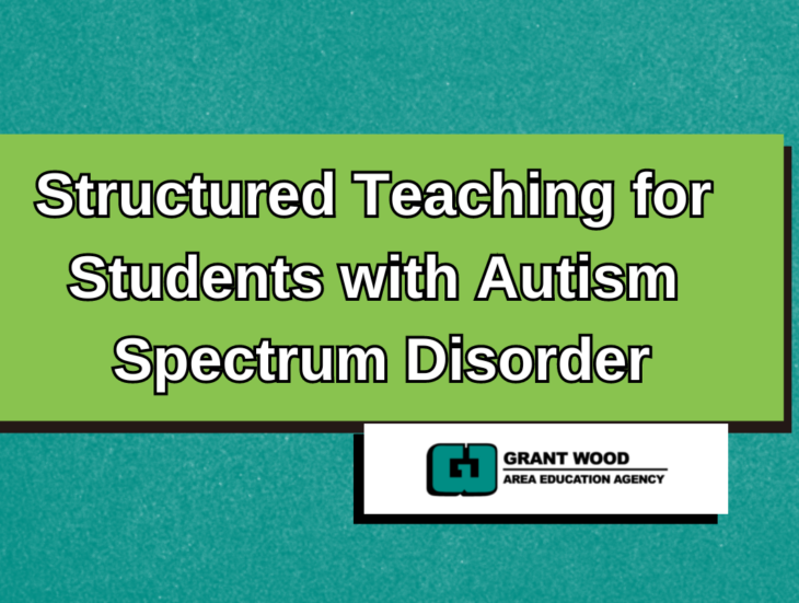 Structured Teaching for students with autism spectrum disorder